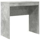 vidaXL Asztal fiókkal polcokkal tárolóval 2 pcs Beton Szürke