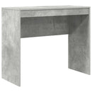 vidaXL Asztal fiókkal polcokkal tárolóval 2 pcs Beton Szürke