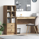 vidaXL Asztal Artisan tölgy 145,5 x 40 x 127 cm 2 db