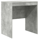 vidaXL Asztal fiókkal polcokkal tárolóval 2 pcs Beton Szürke