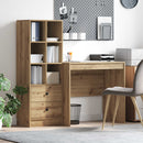 vidaXL Asztal Artisan tölgy 135,5 x 50 x 127 cm 2 db