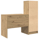 vidaXL Asztal Artisan tölgy 135,5 x 50 x 127 cm 2 db