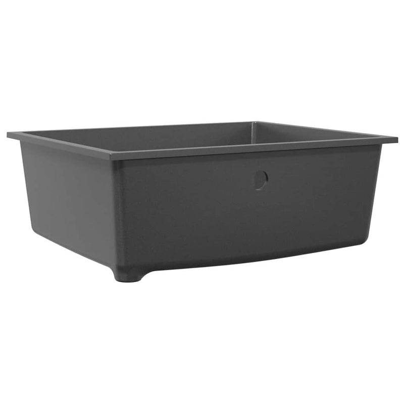 vidaXL Konyhai mosogató Szürke 54 x 44 x 20 cm Gránit