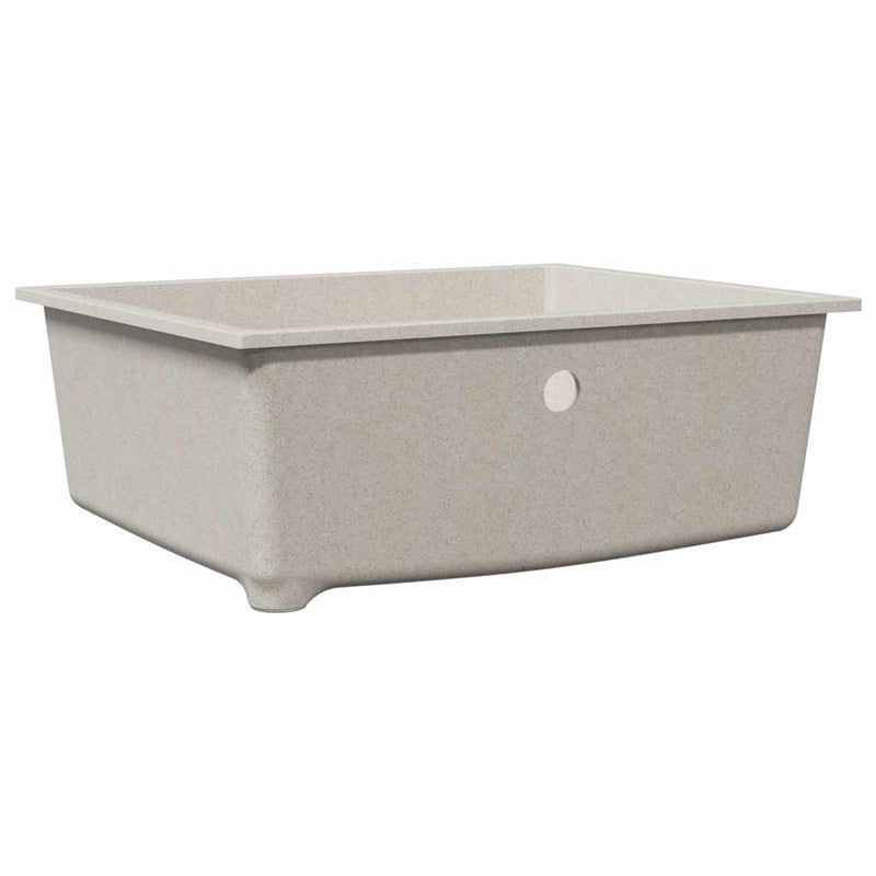 vidaXL Konyhai mosogató Bézs 54 x 44 x 20 cm Gránit