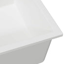 vidaXL Konyhai mosogató Fehér 54 x 44 x 20 cm Gránit