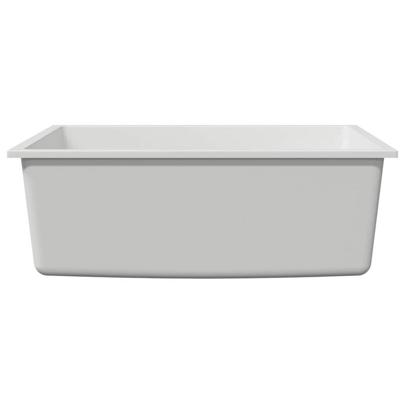 vidaXL Konyhai mosogató Fehér 54 x 44 x 20 cm Gránit