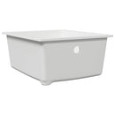 vidaXL Konyhai mosogató Fehér 38 x 44 x 20 cm Gránit