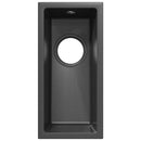 vidaXL Konyhai mosogató Szürke 21 x 44 x 14 cm Gránit