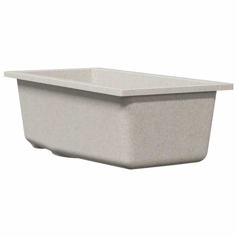 vidaXL Konyhai mosogató Bézs 21 x 44 x 14 cm Gránit