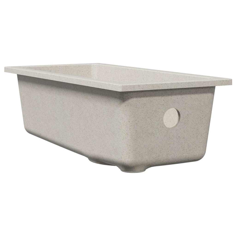 vidaXL Konyhai mosogató Bézs 21 x 44 x 14 cm Gránit