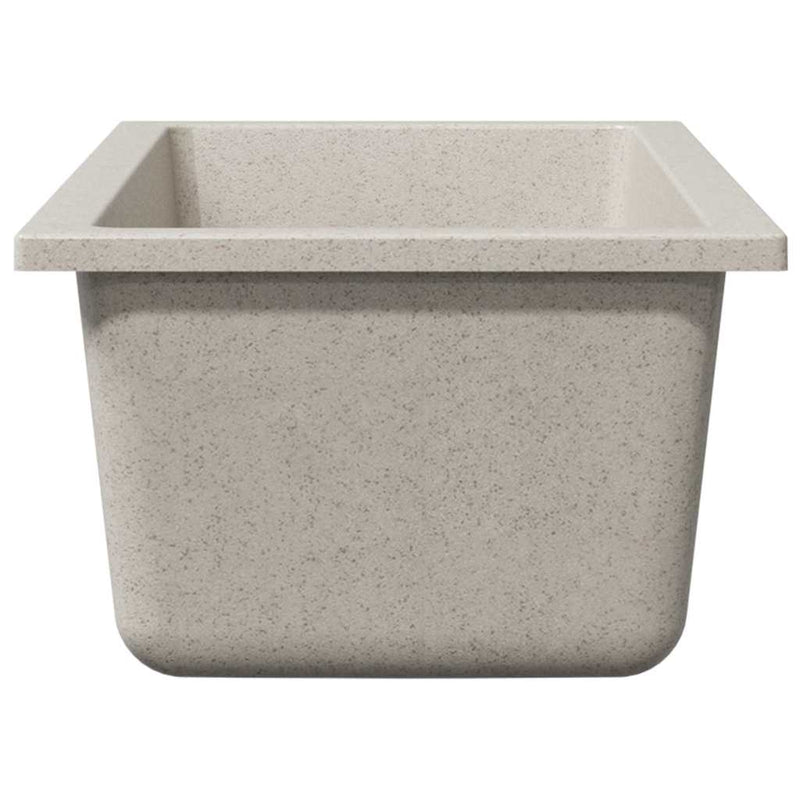 vidaXL Konyhai mosogató Bézs 21 x 44 x 14 cm Gránit