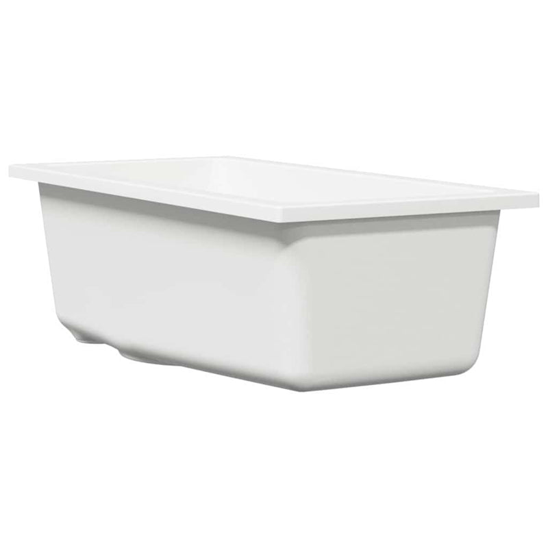 vidaXL Konyhai mosogató Fehér 21 x 44 x 14 cm Gránit