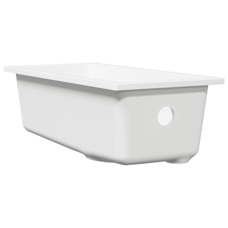 vidaXL Konyhai mosogató Fehér 21 x 44 x 14 cm Gránit