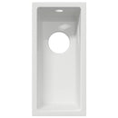 vidaXL Konyhai mosogató Fehér 21 x 44 x 14 cm Gránit