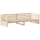 vidaXL tömör fenyőfa heverő matrac nélkül 80 x 200 cm