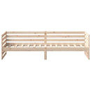vidaXL tömör fenyőfa heverő matrac nélkül 80 x 200 cm