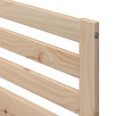 vidaXL tömör fenyőfa heverő matrac nélkül 80 x 200 cm