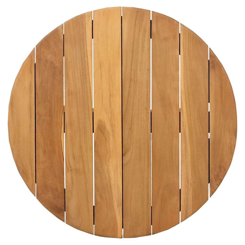 vidaXL Dohányzóasztal Barna 55 x 55 x 51 cm Tömör tíkfa