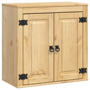vidaXL Cabinet SKI Mézes Barna 60 x 32 x 60 cm Tömör fenyőfa