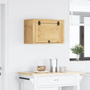 vidaXL Cabinet SKI Mézes Barna 60 x 32 x 40 cm Tömör fenyőfa