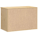 vidaXL Cabinet SKI Mézes Barna 60 x 32 x 40 cm Tömör fenyőfa