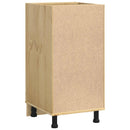 vidaXL Cabinet SKI Mézes Barna 40 x 46 x 81,5 cm Tömör fenyőfa