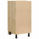 vidaXL Cabinet SKI Mézes Barna 40 x 46 x 81 cm Tömör fenyőfa