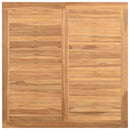 vidaXL Dohányzóasztal Barna 85 x 85 x 45 cm Tömör tíkfa