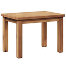 vidaXL Dohányzóasztal Barna 50 x 35 x 36 cm Tömör Teakfa
