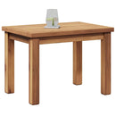 vidaXL Dohányzóasztal Barna 50 x 35 x 36 cm Tömör Teakfa