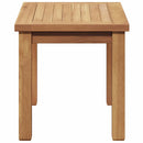 vidaXL Dohányzóasztal Barna 50 x 35 x 36 cm Tömör Teakfa