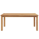 vidaXL Dohányzóasztal Barna 110 x 55 x 45 cm Tömör Teakfa