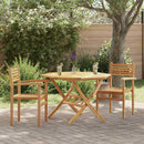 vidaXL Szék 2 pcs Barna 56 x 55 x 90.5 cm Tömör Teakfa