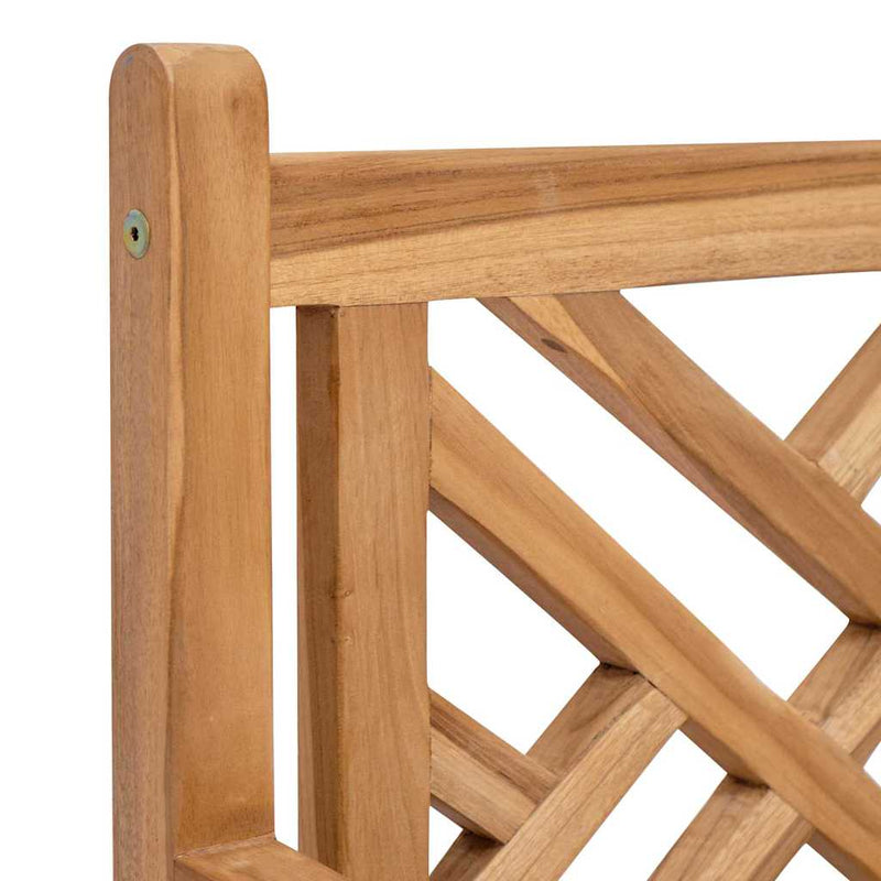 vidaXL Kerti székek 2 pcs Barna 58 x 60 x 90 cm Tömör tíkfa