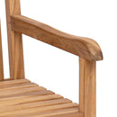 vidaXL Kerti pad Barna 114 x 60 x 90 cm Tömör tíkfa