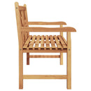 vidaXL Kerti pad Barna 114 x 60 x 90 cm Tömör tíkfa