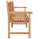 vidaXL Kerti pad Barna 228 x 60 x 90 cm Tömör tíkfa