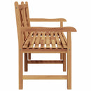 vidaXL pad Egyéb Barna 150 x 60 x 90 cm Tömör tíkfa