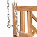 vidaXL Hinta Pad Egyéb Barna 114 x 60 x 64 cm Tömör tíkfa