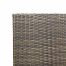 vidaXL Kerti összecsukható székek 2 pcs Szürke és Barna