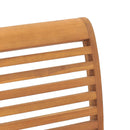 vidaXL Étkezőszék 4 pcs Barna 62 x 55 x 94 cm Tömör Teakfa
