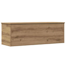 vidaXL Tároló Doboz tárolóval Artisan tölgy 102 x 35 x 35 cm Faanyag