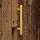 vidaXL Széf Régi fa 90 x 34 x 80 cm Faanyag