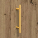 vidaXL Széf kézműves tölgy 90 x 34 x 80 cm Faanyag