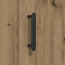 vidaXL Széf kézműves tölgy 90 x 34 x 80 cm Faanyag