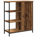 vidaXL Széf Régi fa 70 x 30 x 80 cm Faanyag