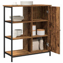 vidaXL Széf Régi fa 70 x 30 x 80 cm Faanyag