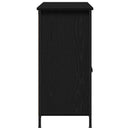 vidaXL Széf Musta tammi 100 x 35 x 75 cm Faanyag