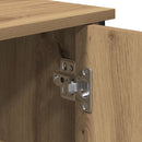 vidaXL Széf kézműves tölgy 100 x 35 x 70 cm Faanyag