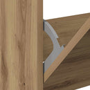 vidaXL Cipőszekrény polcokkal Artisan tölgy 60 x 21 x 57 cm Faanyag